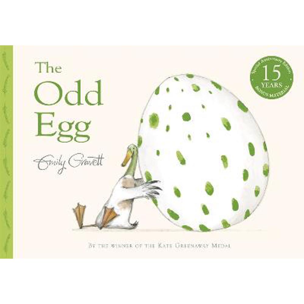 The Odd Egg: Special 15th Anniversary Edition with Bonus Material (Paperback) - Emily Gravett